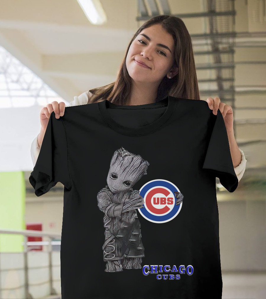 Chicago Cubs Groot Character T-Shirt