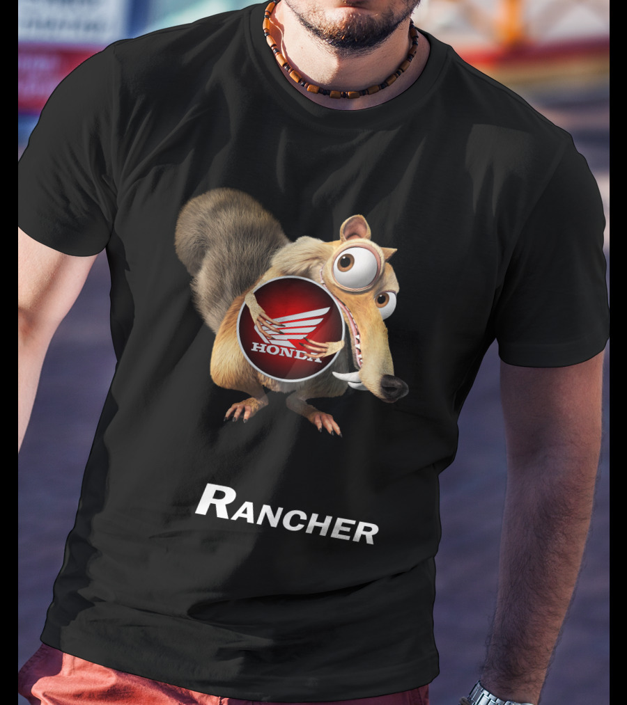 Rancher Honda Ice Age Scrat T-Shirt