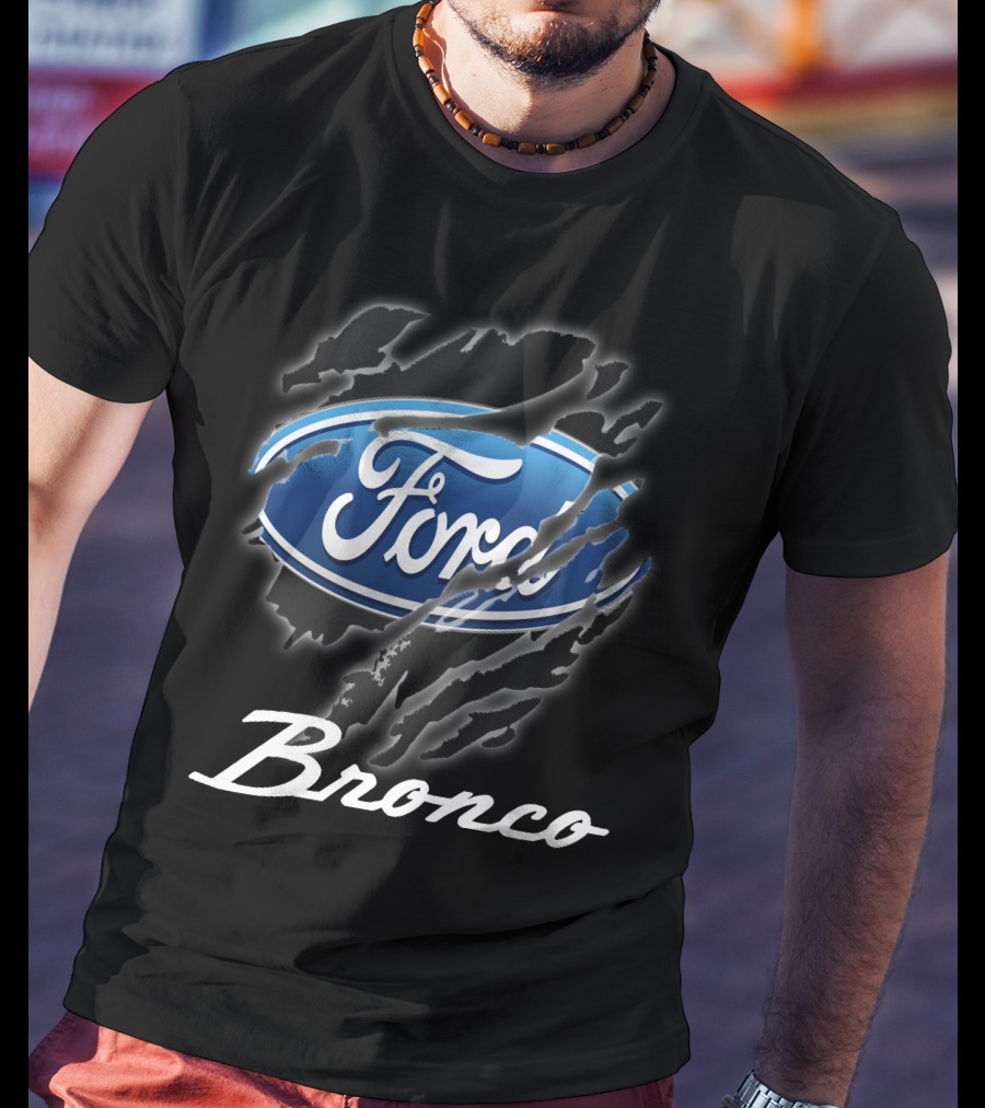 Ford Bronco Claw Mark Logo T-Shirt