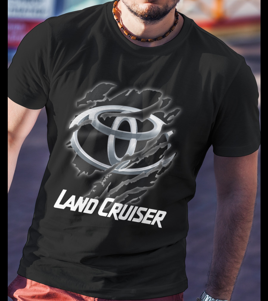 Toyota Land Cruiser 21 Logo Claw Marks T-Shirt