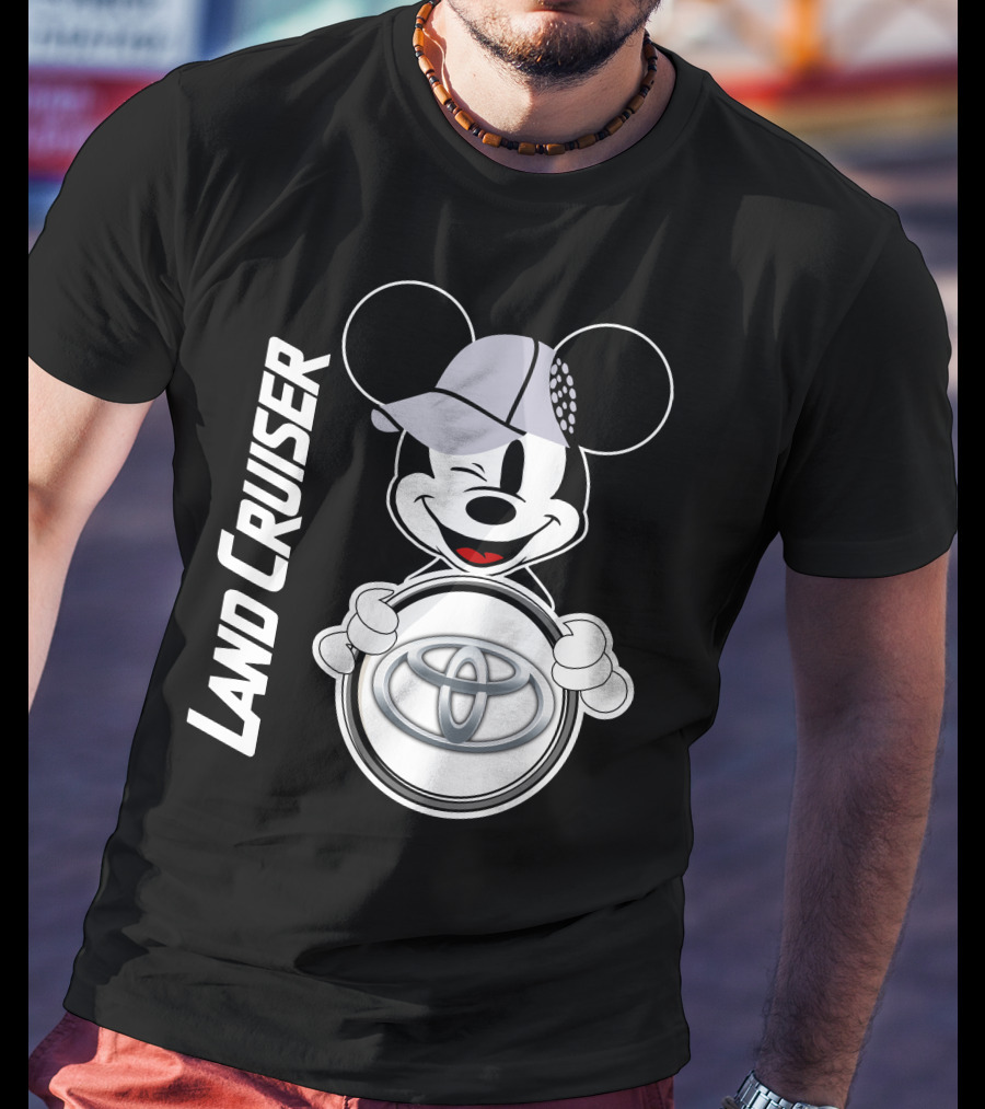 Land Cruiser Toyota Mickey Mouse Collaboration T-Shirt