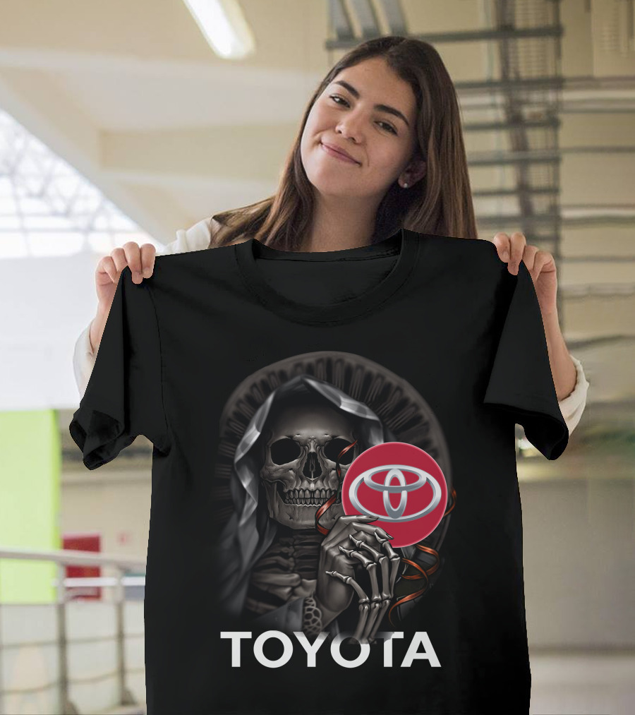 Toyota Grim Reaper Skeleton Holding T-Shirt
