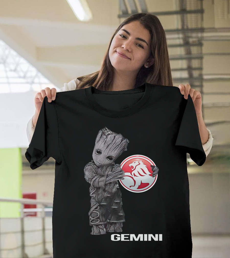 Gemini Holden Groot Character With Lion T-Shirt