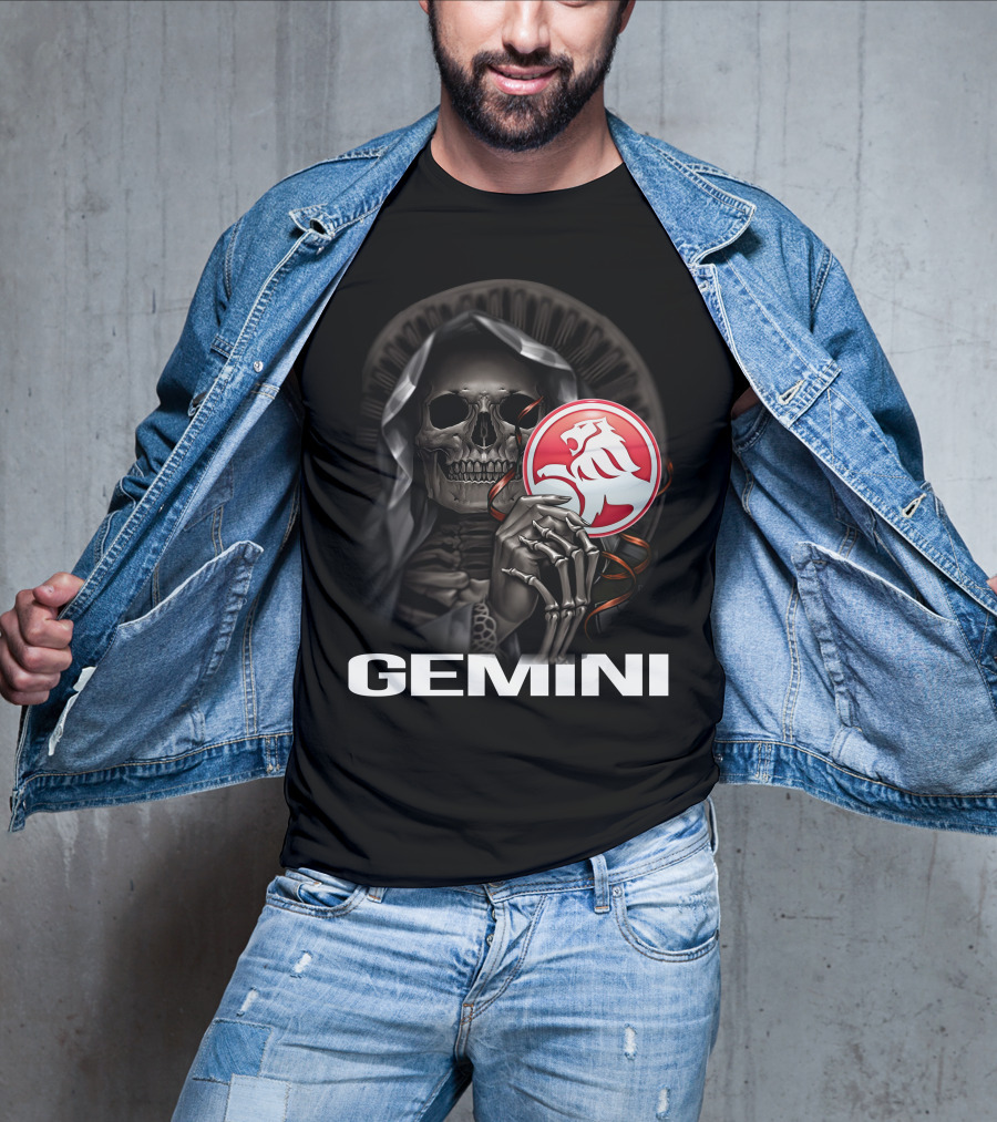 Gemini 18 Grim Reaper Holding Holden T-Shirt