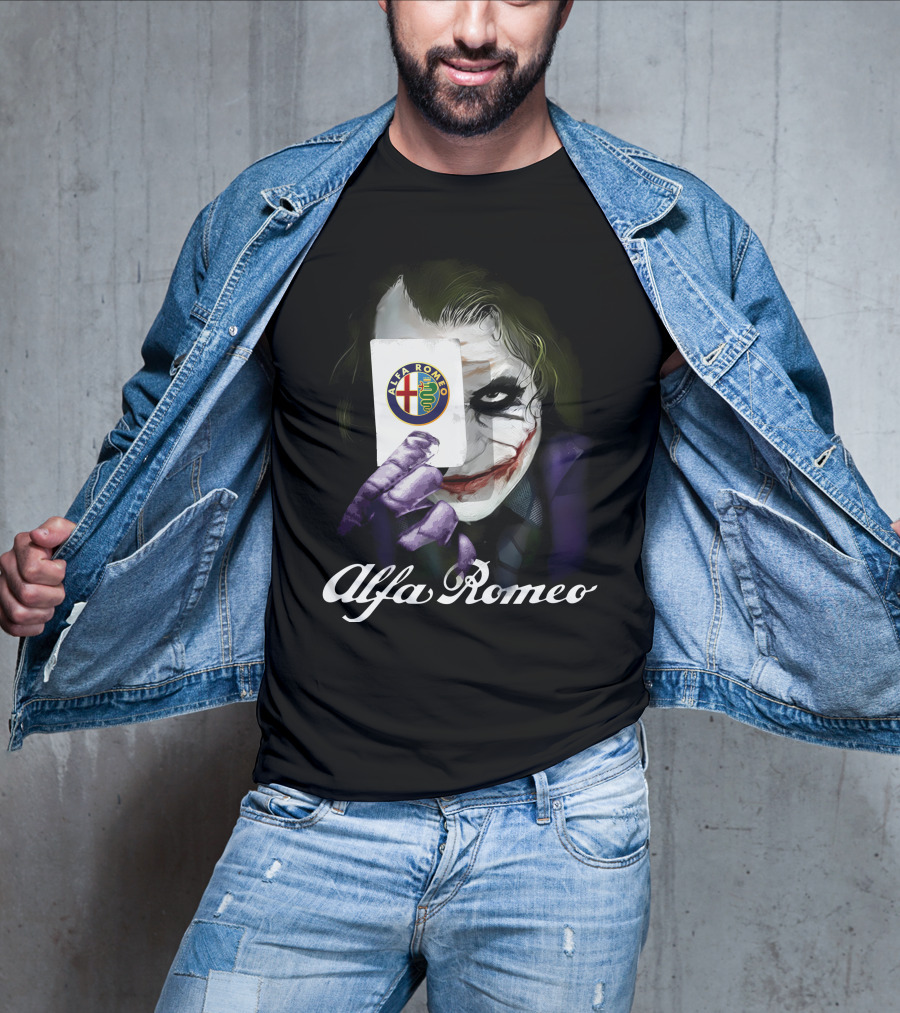 Alfa Romeo Joker Playing Card T-Shirt
