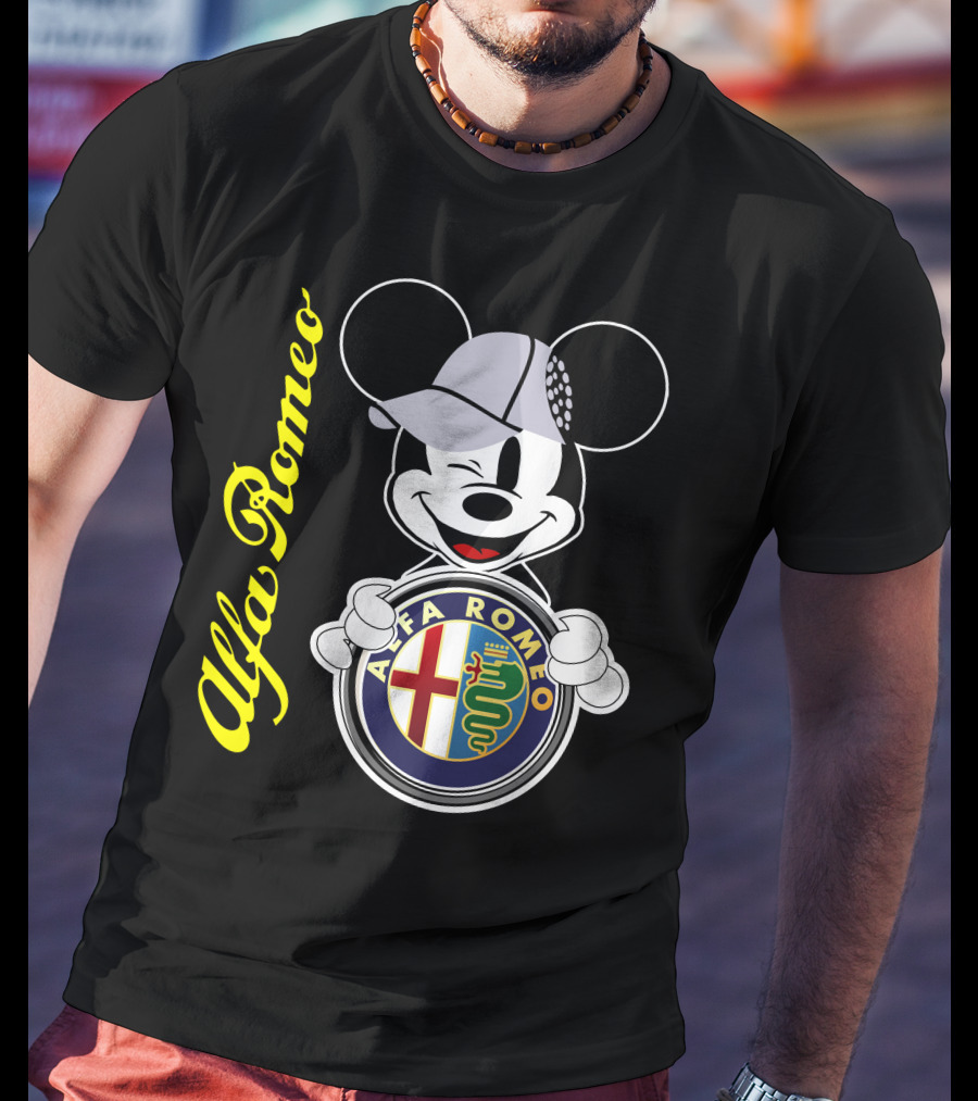 Alfa Romeo Mickey Mouse T-Shirt