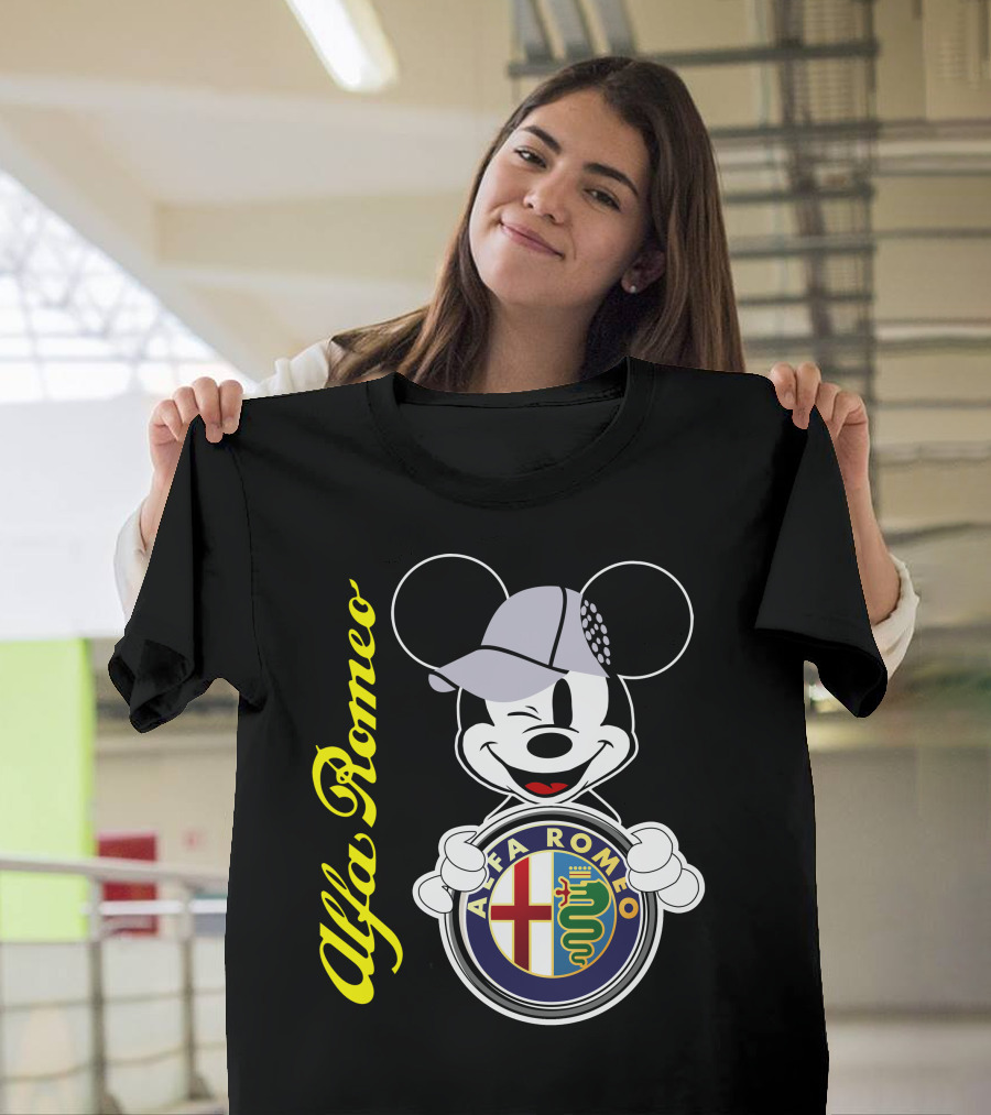 Alfa Romeo Mickey Mouse T-Shirt