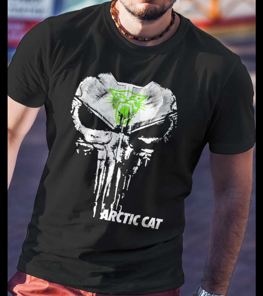 Arctic Cat Skull Logo Fusion T-Shirt