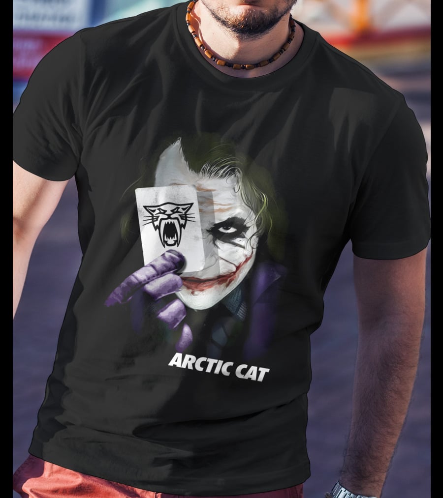 Arctic Cat Joker Card Wildcat T-Shirt