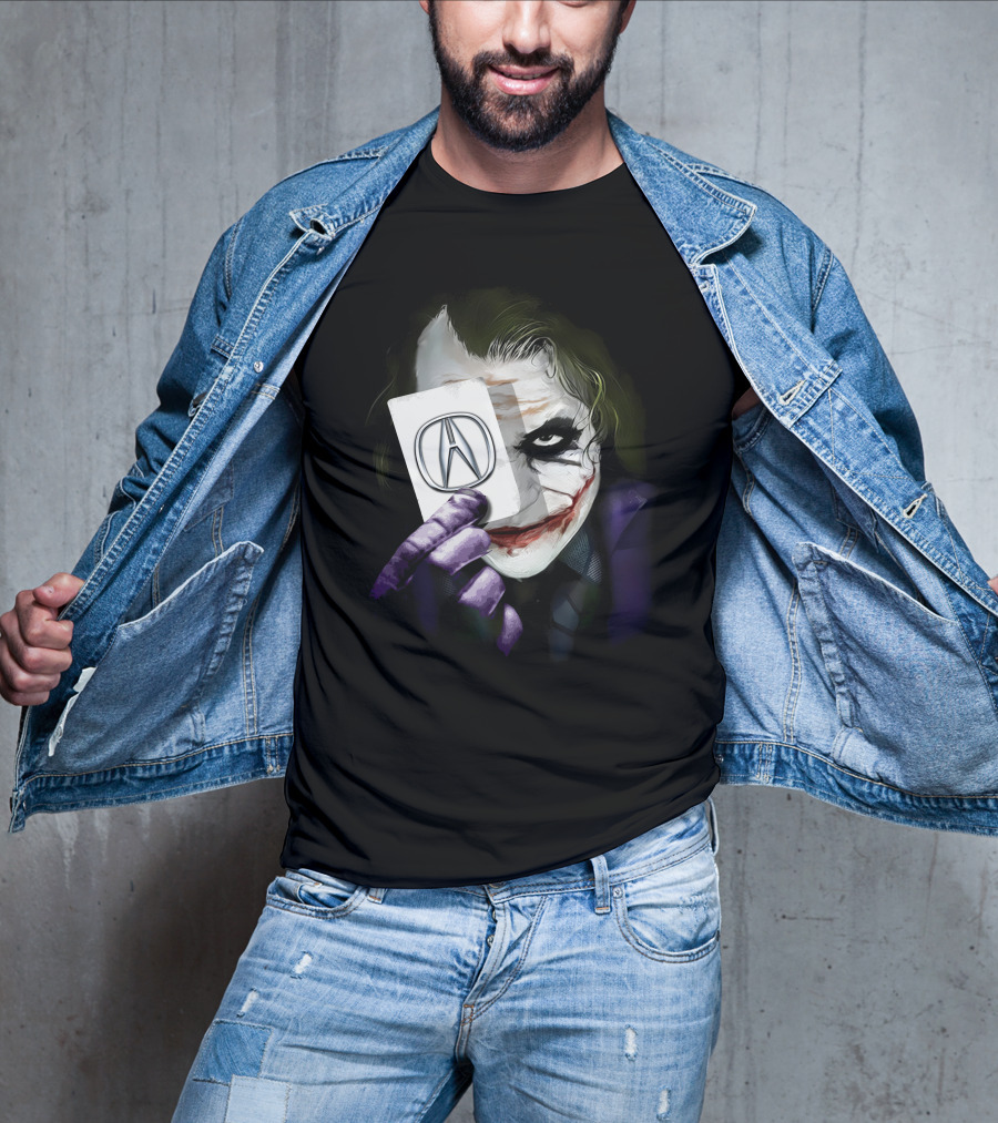 Acura Joker Playing Card T-Shirt