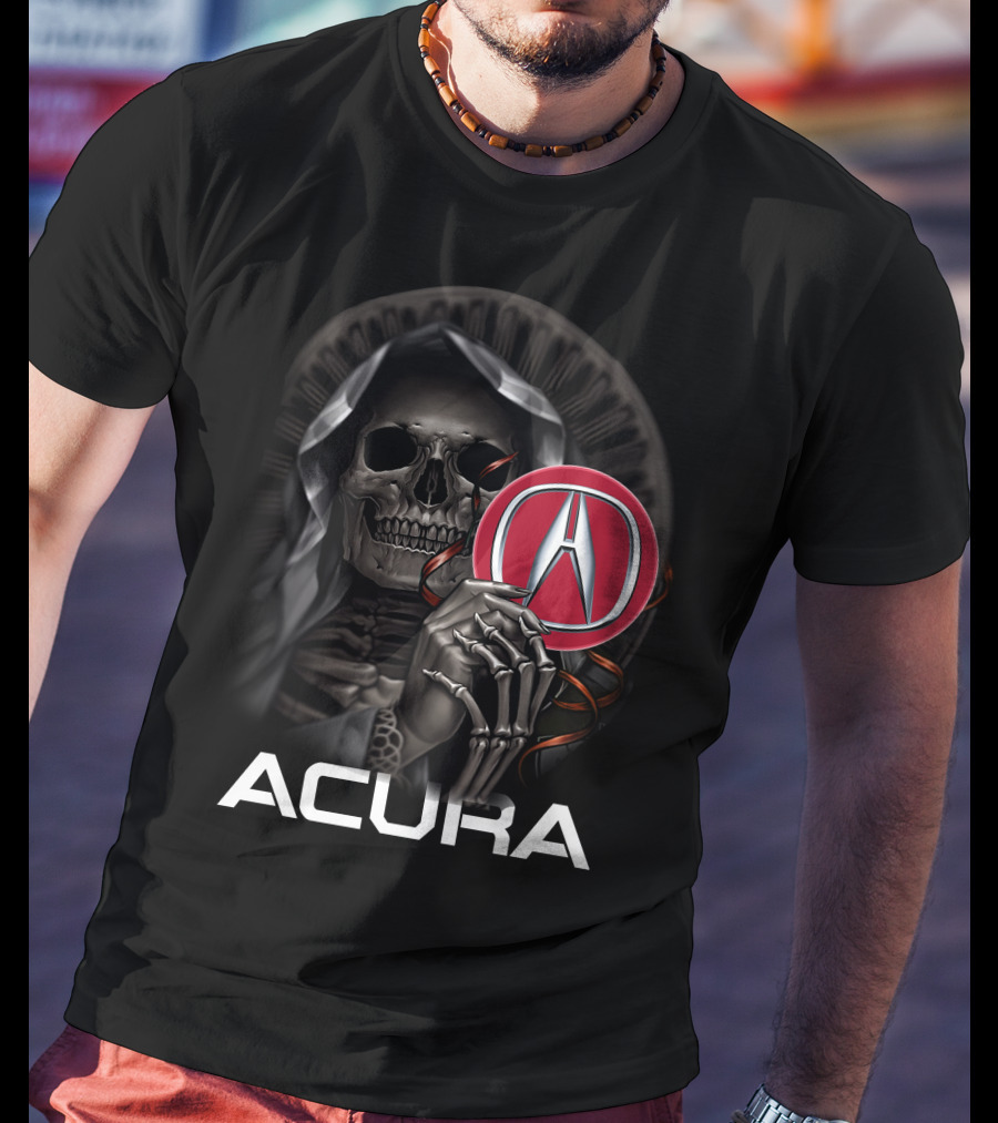 Acura Grim Reaper Skull Emblem T-Shirt
