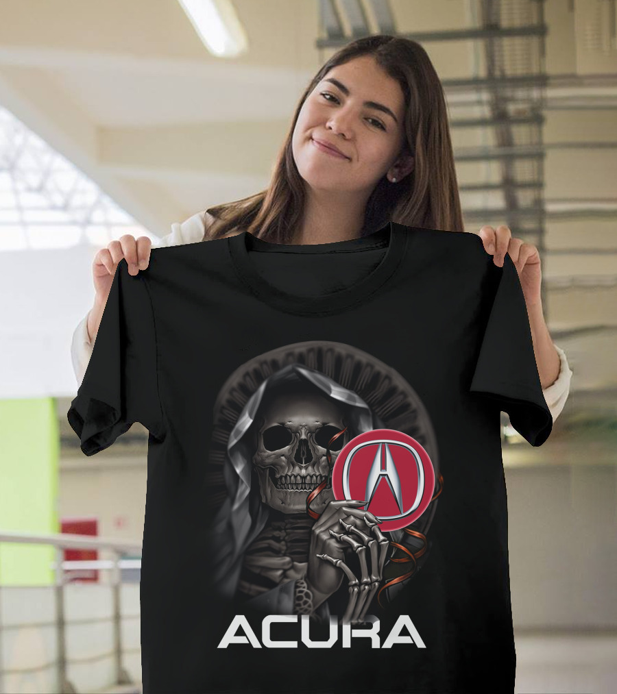 Acura Grim Reaper Skull Emblem T-Shirt
