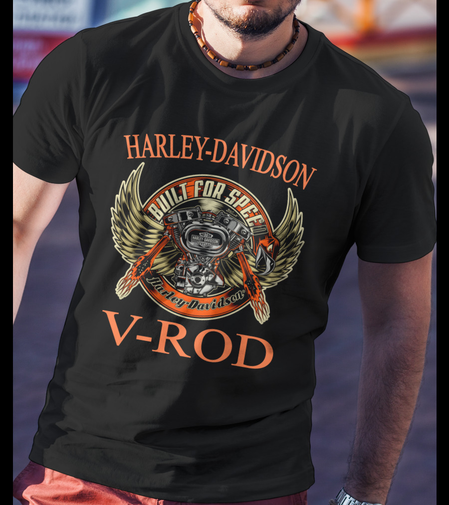 Harley Davidson V-Rod Built For Speed T-Shirt