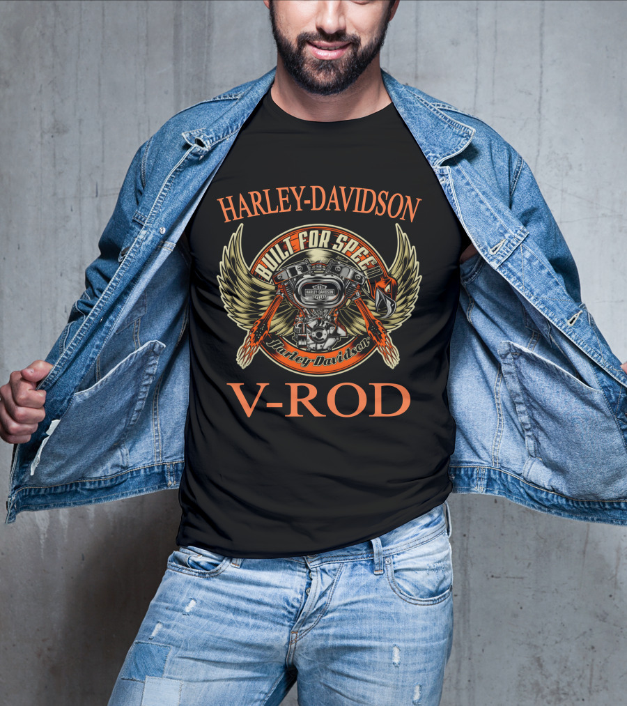 Harley Davidson V-Rod Built For Speed T-Shirt