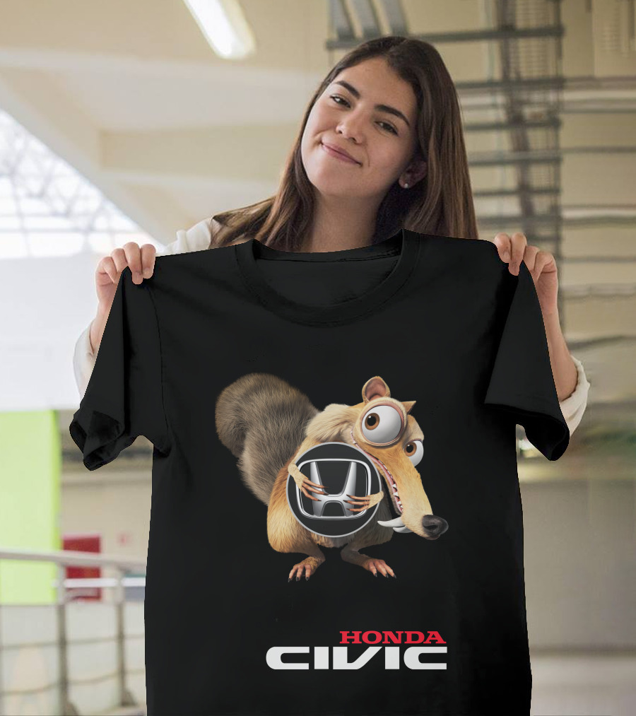 Honda Civic 04 Scrat T-Shirt