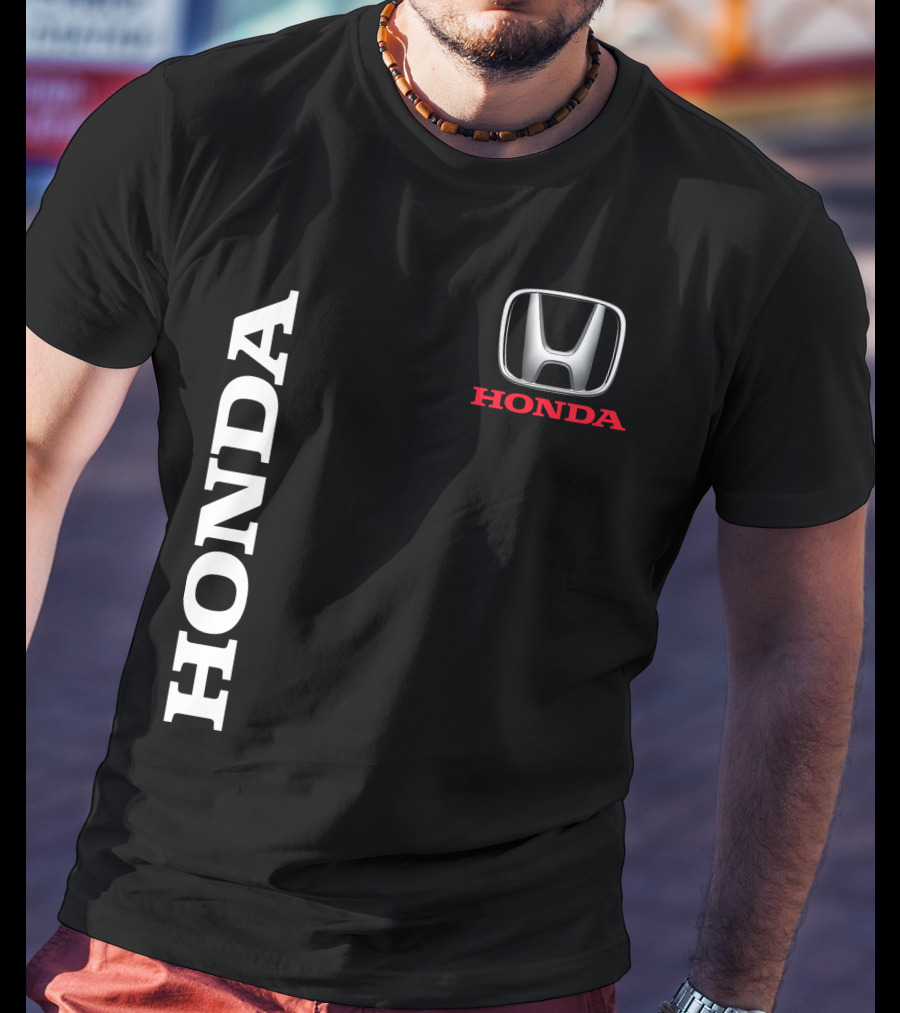 Honda Vertical Logo Emblem T-Shirt