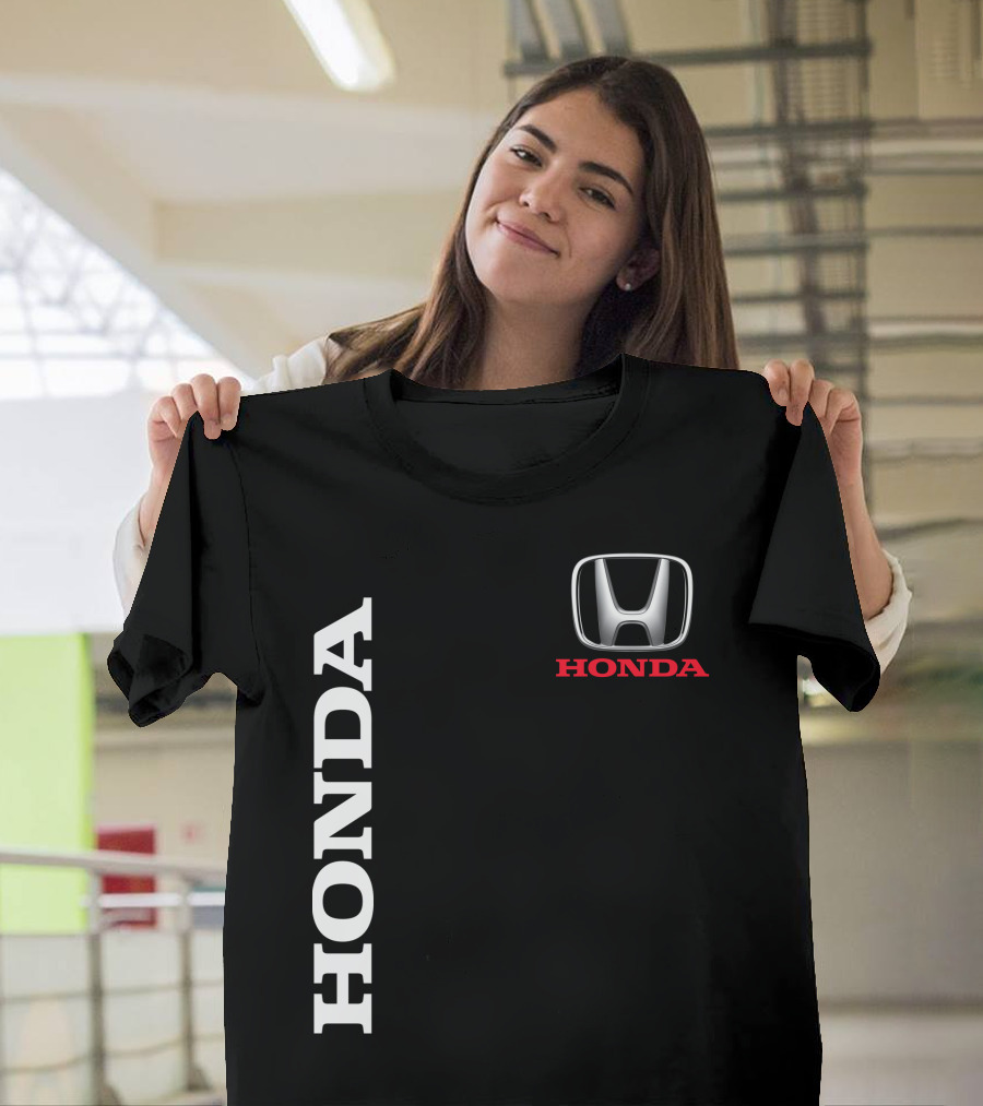 Honda Vertical Logo Emblem T-Shirt