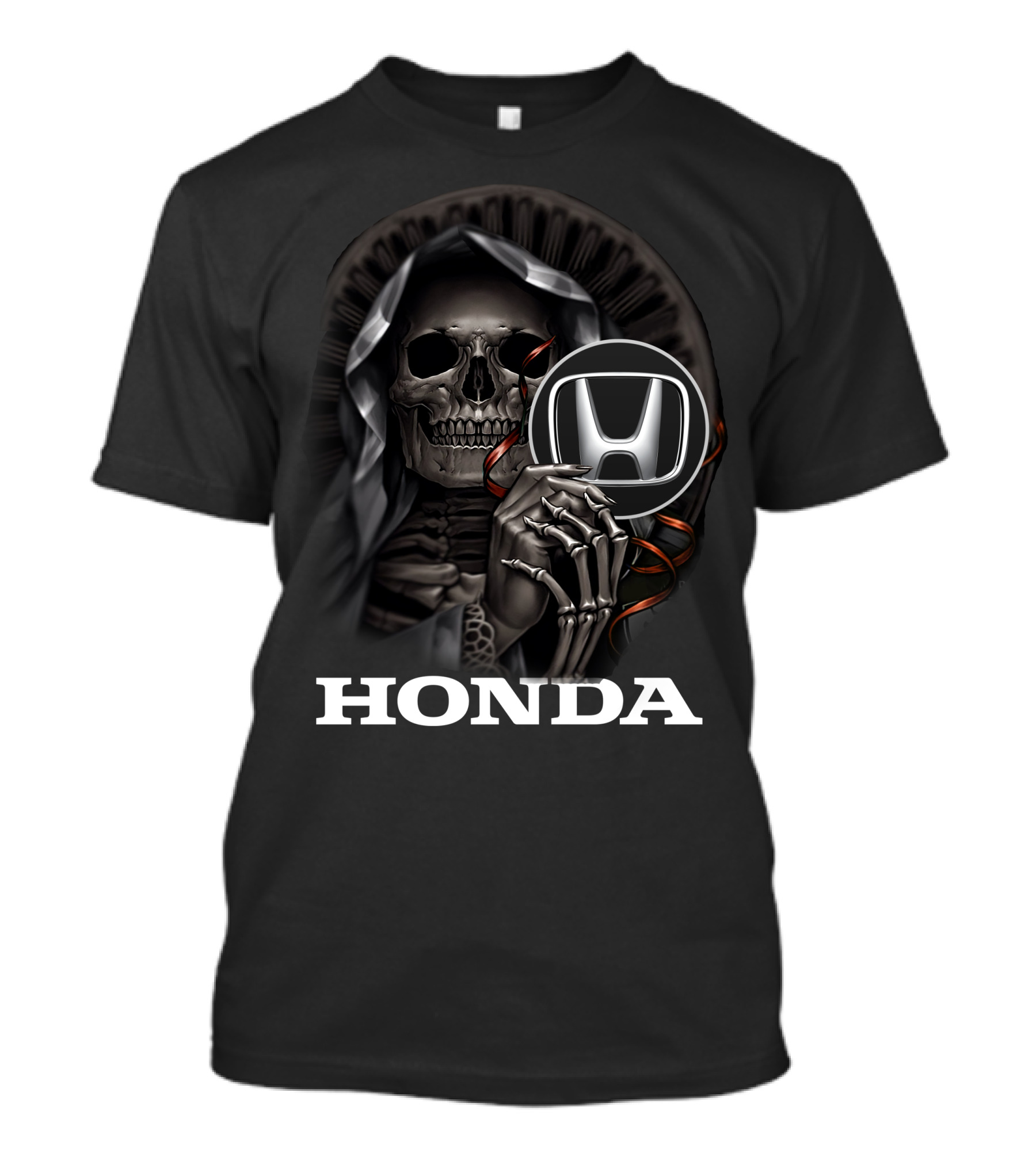 Honda Skull Reaper Holding T-Shirt