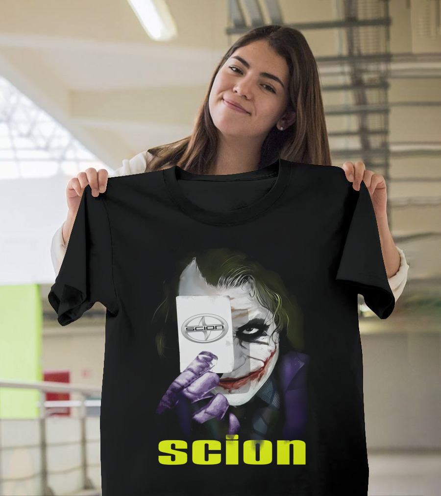 Scion Joker Card With Iconic Clown Face T-Shirt