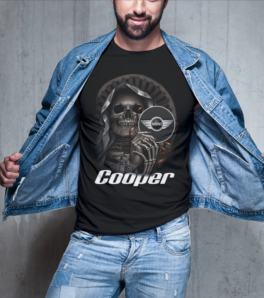 Cooper Mini Skeleton Grim Reaper T-Shirt