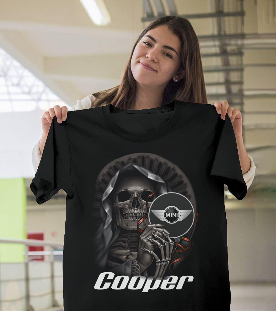 Cooper Mini Skeleton Grim Reaper T-Shirt