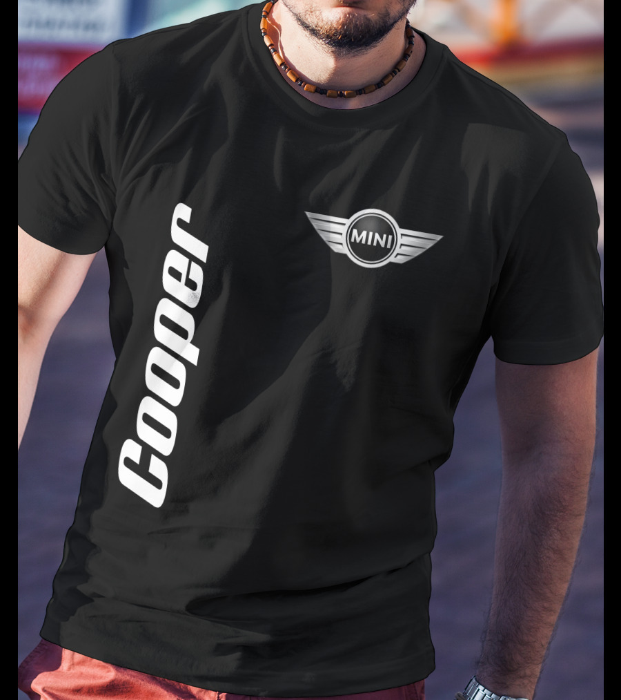 Mini Cooper Logo Vertical T-Shirt