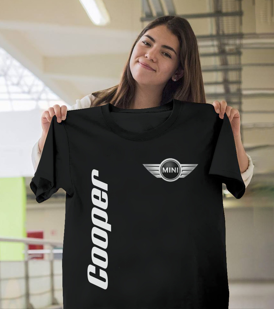 Mini Cooper Logo Vertical T-Shirt