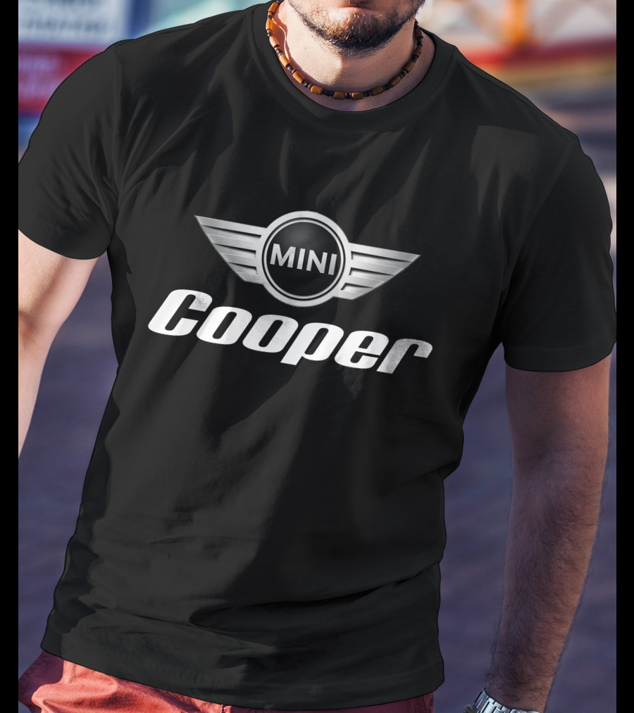 Mini Cooper Logo Black T-Shirt