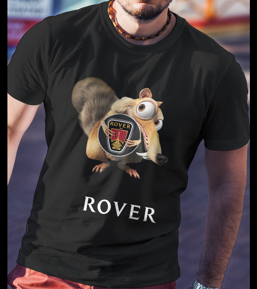 Rover5 Animated Character Holding Rover T-Shirt