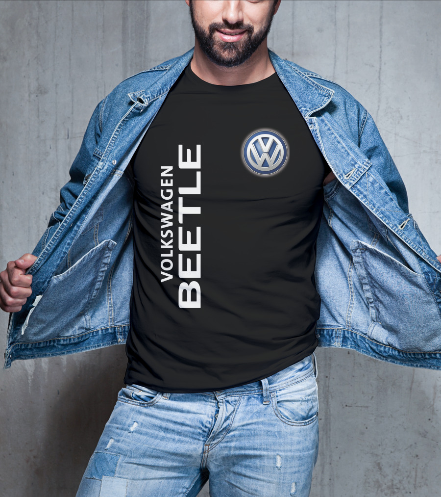 Volkswagen Beetle Vw Logo Classic Car T-Shirt