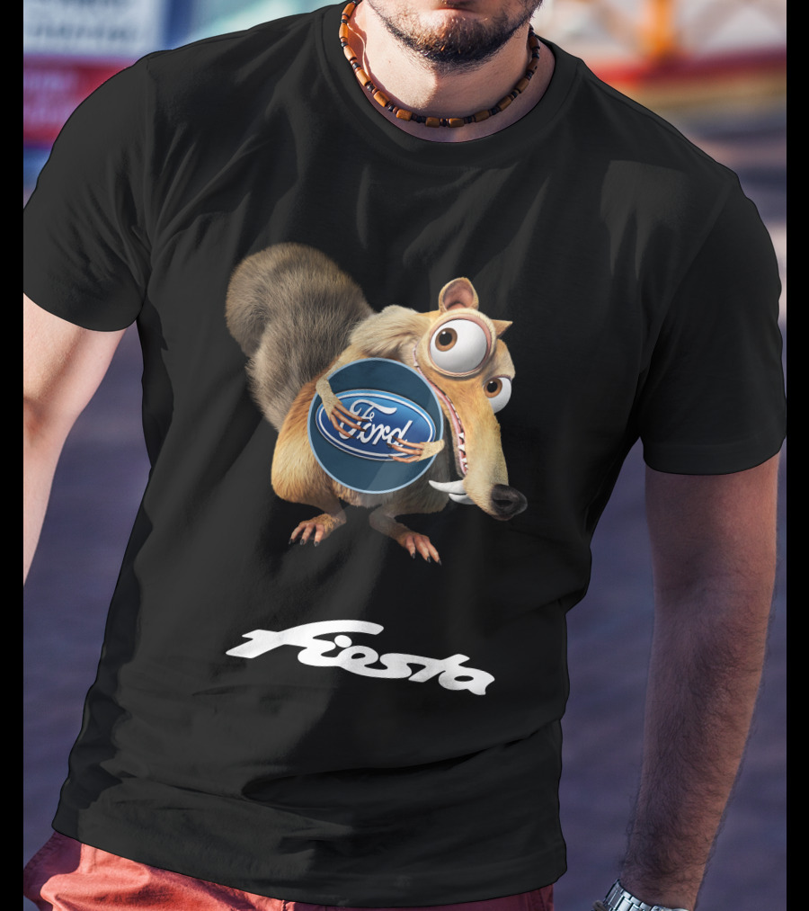 Ford Fiesta Scrat Ice Age Crossover T-Shirt