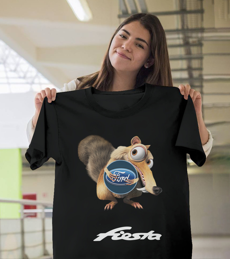 Ford Fiesta Scrat Ice Age Crossover T-Shirt