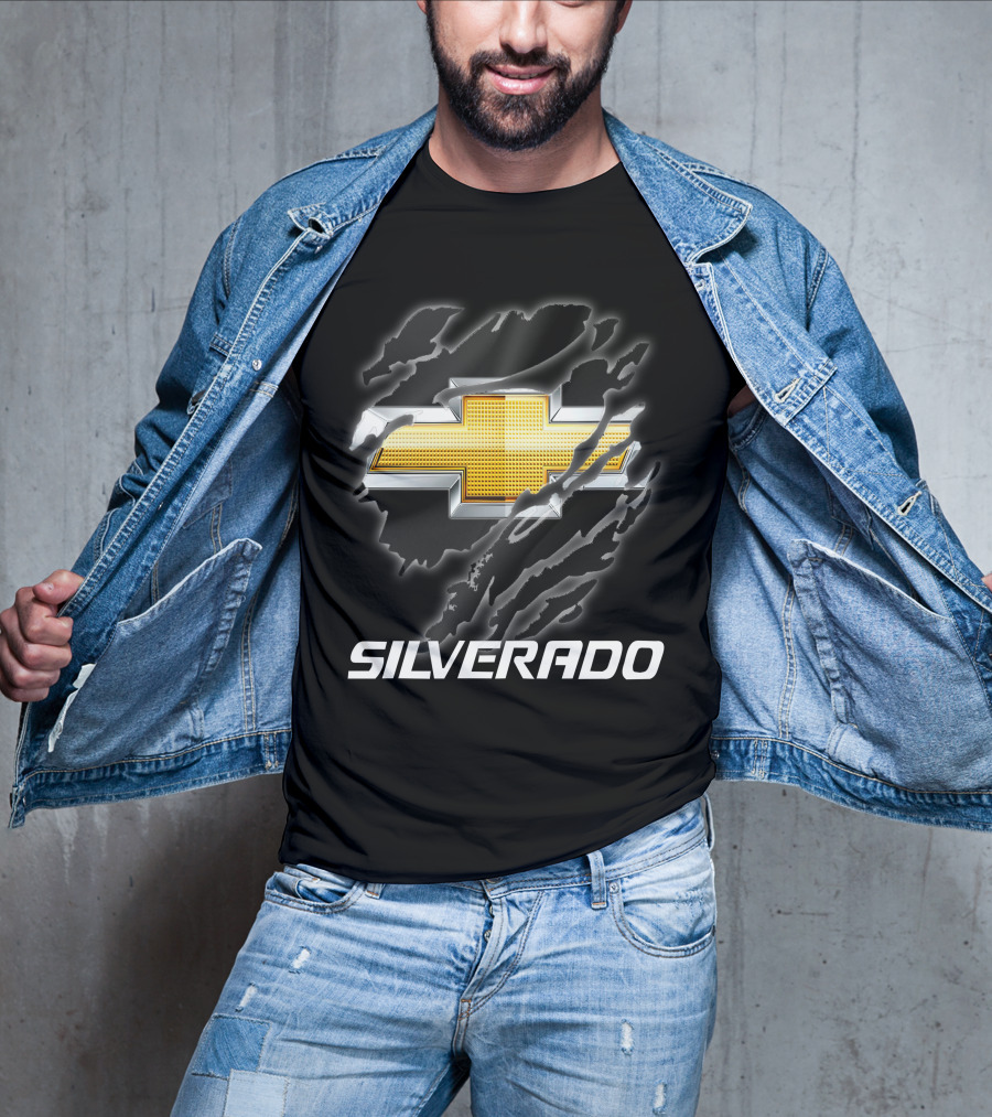 Silverado Chevrolet Logo Claw Mark T-Shirt