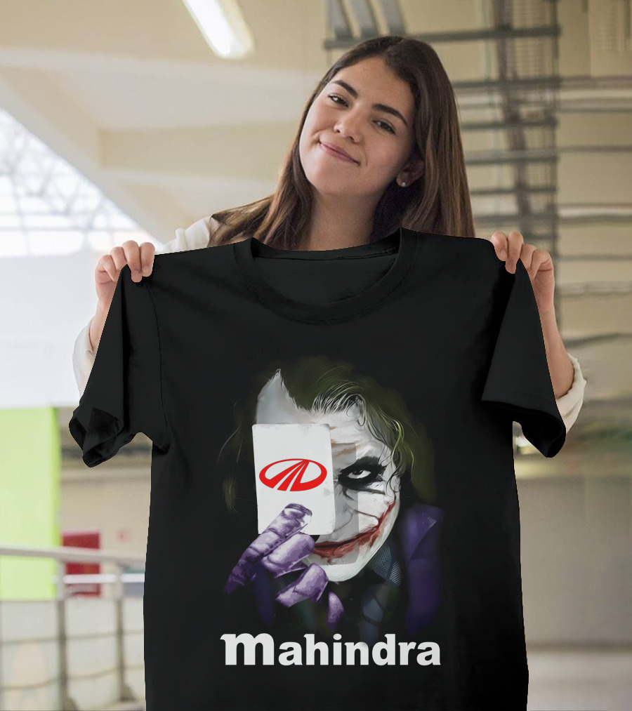 Mahindra Joker Card Iconic Face T-Shirt