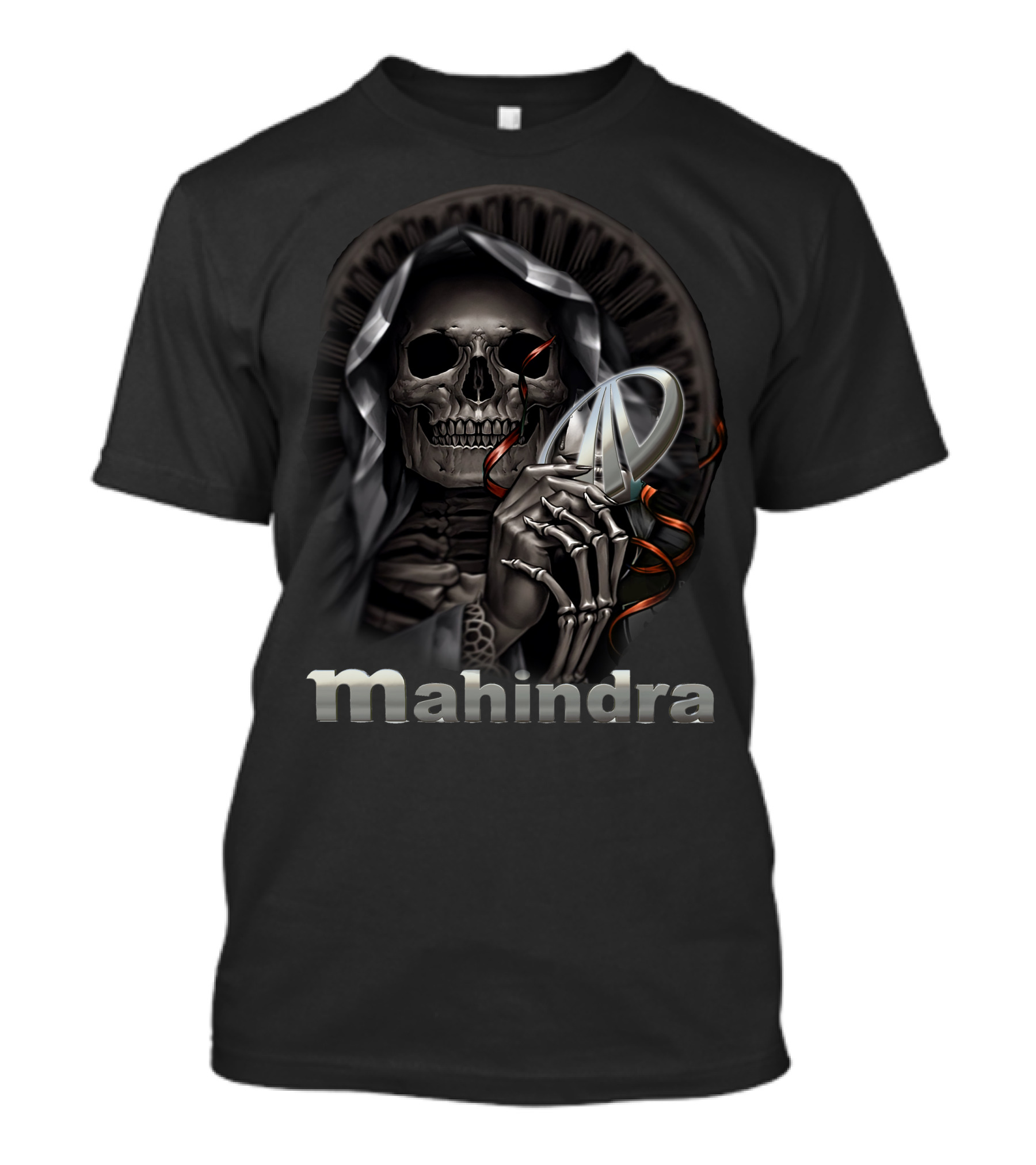 Mahindra Grim Reaper Holding T-Shirt