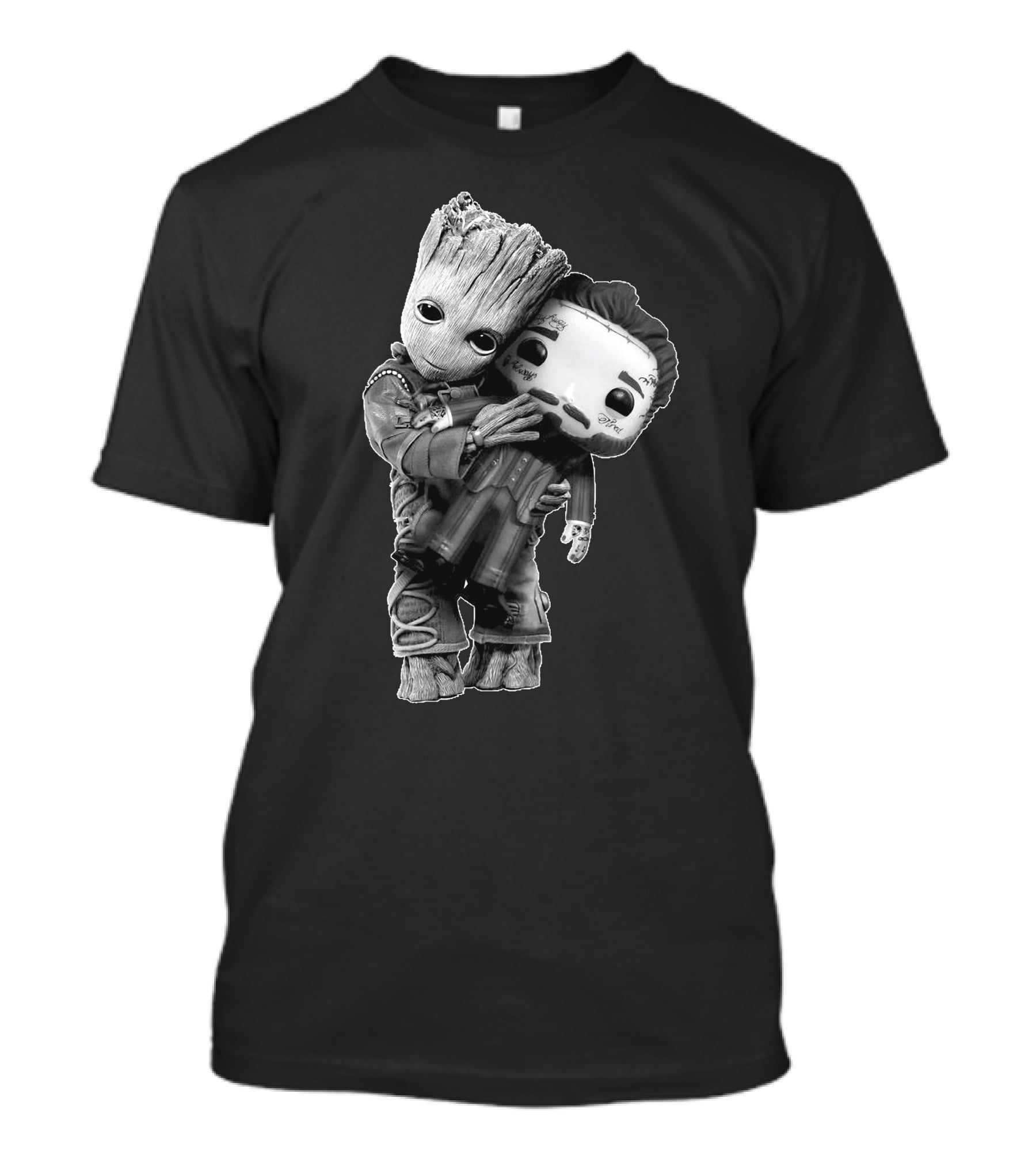 Baby Groot Hugging Funko Pop Doll T-Shirt