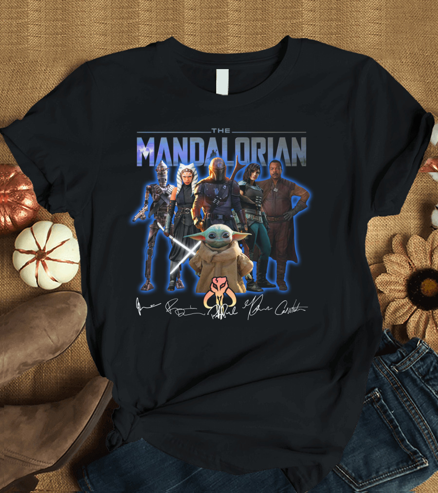 THE MANDALORIAN GROGU SIGNATURES T-Shirt