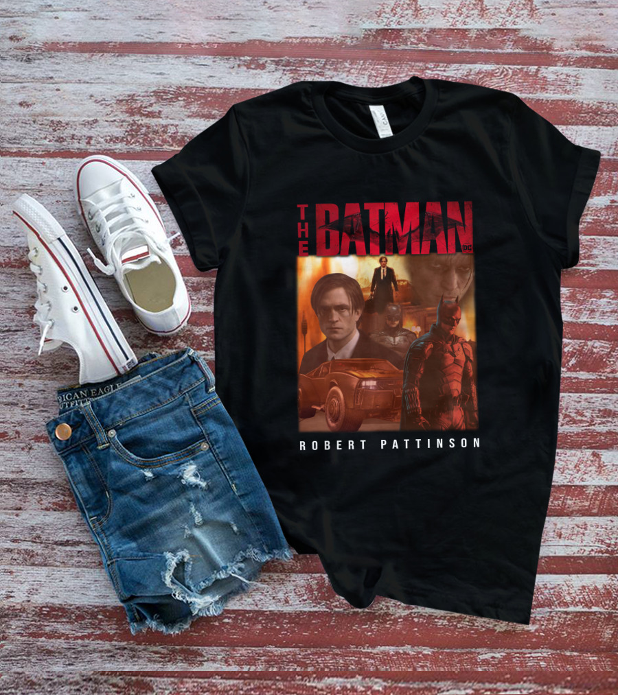 The Batman Robert Pattinson Dc Movie T-Shirt
