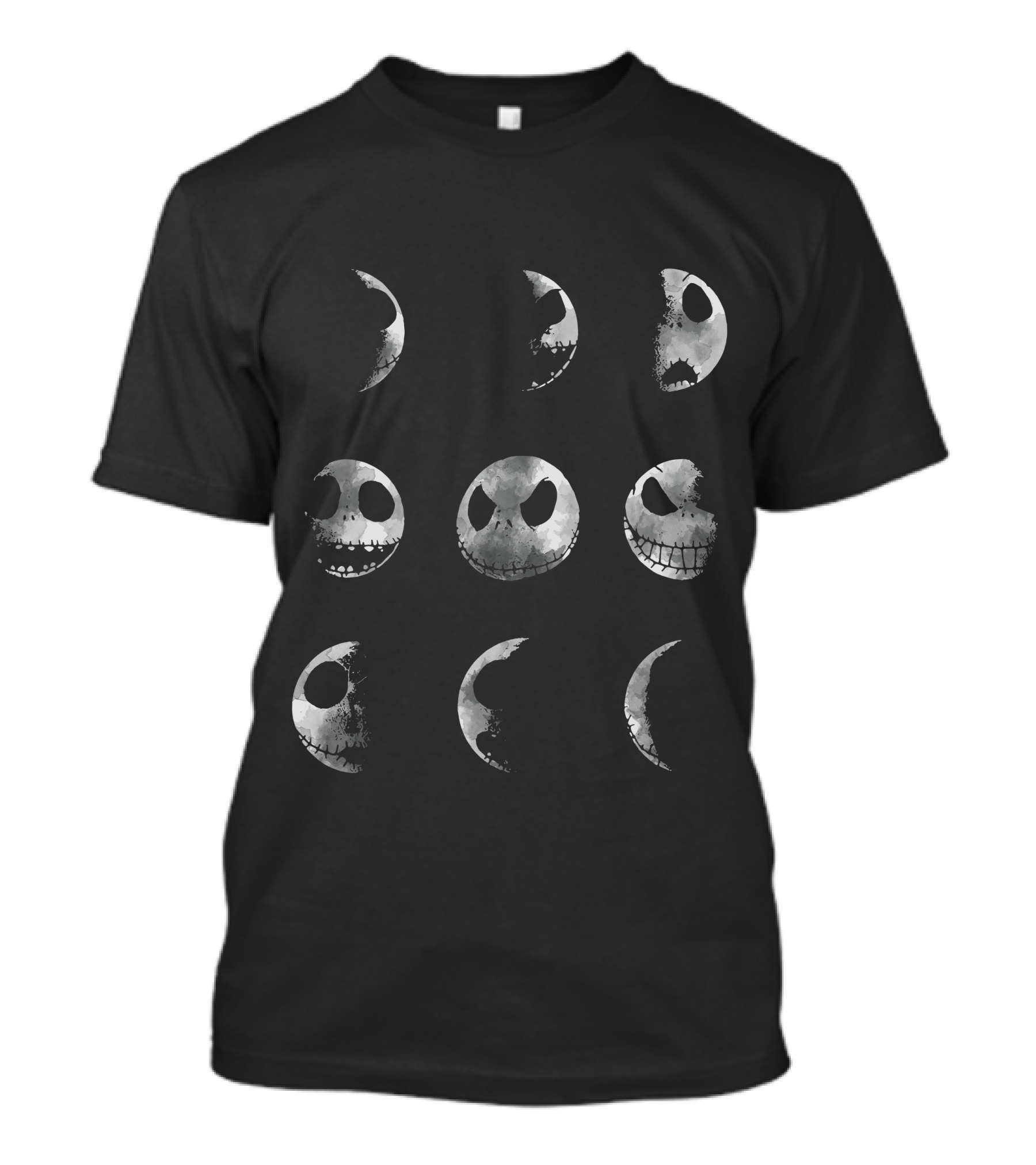 Jack ZN849 Moon Faces Phases T-Shirt
