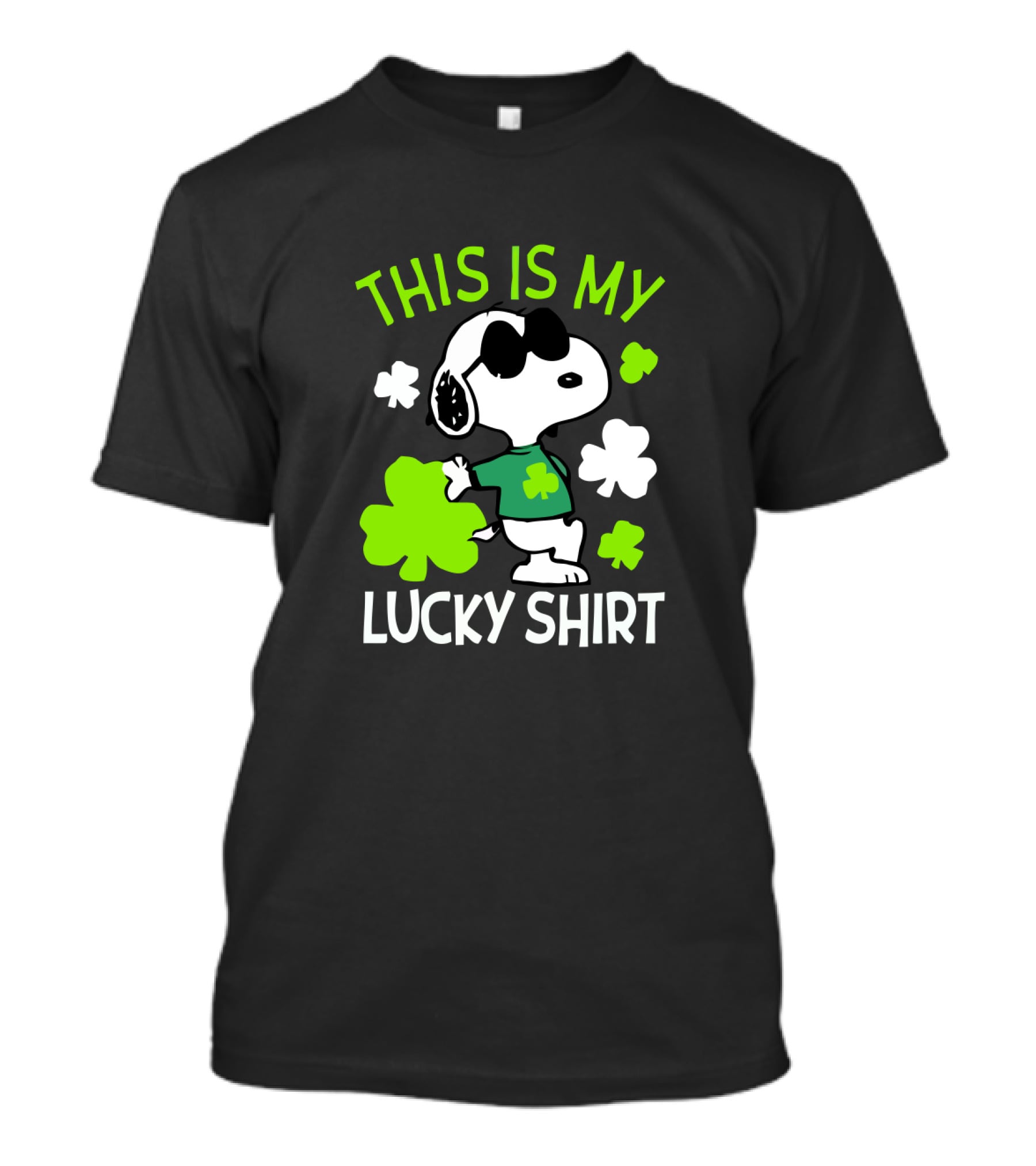Peanuts Snoopy This Is My Lucky St Patrick T-Shirt