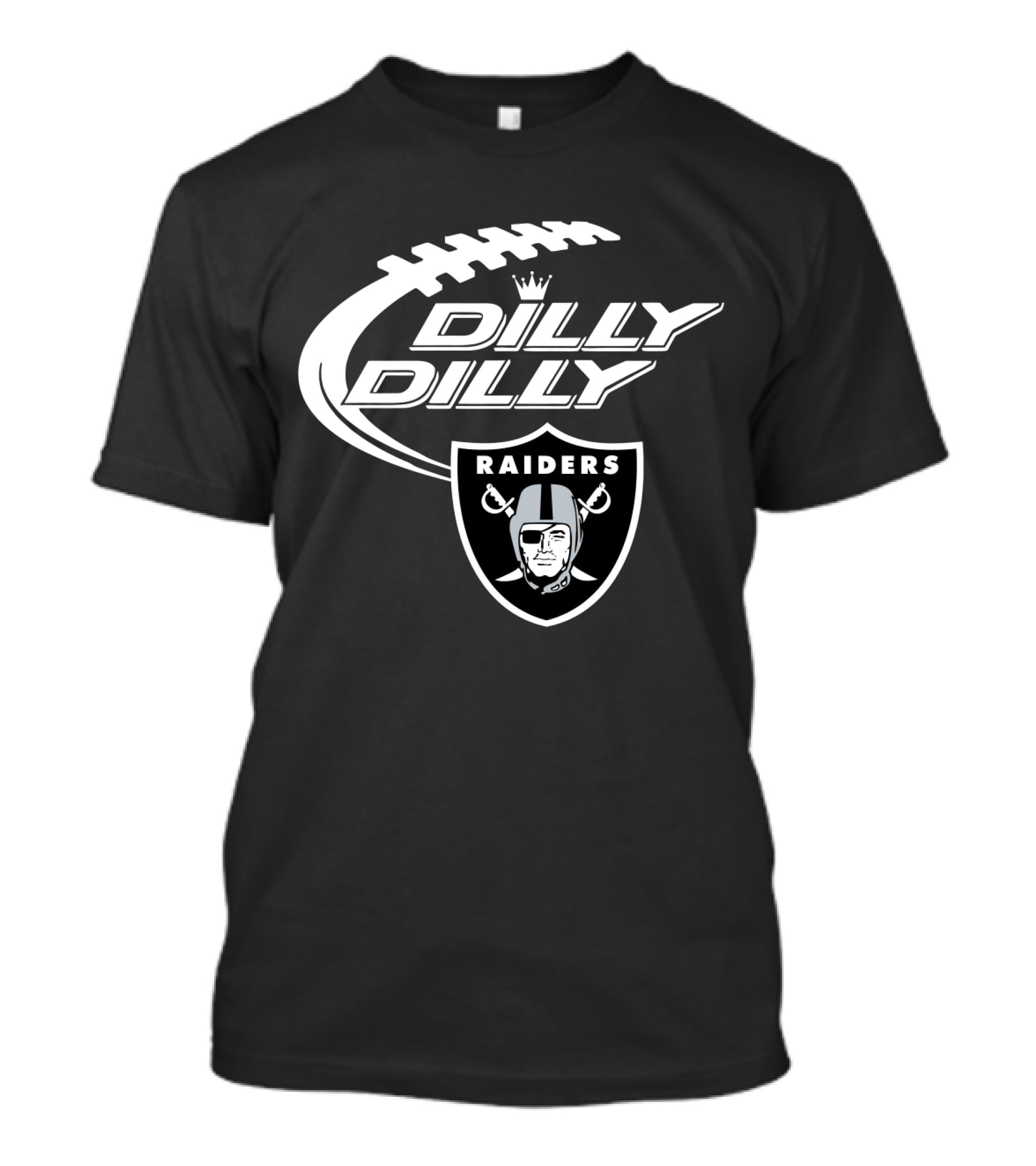 Oakland Raiders Dilly Dilly Bud Light Football Theme T-Shirt