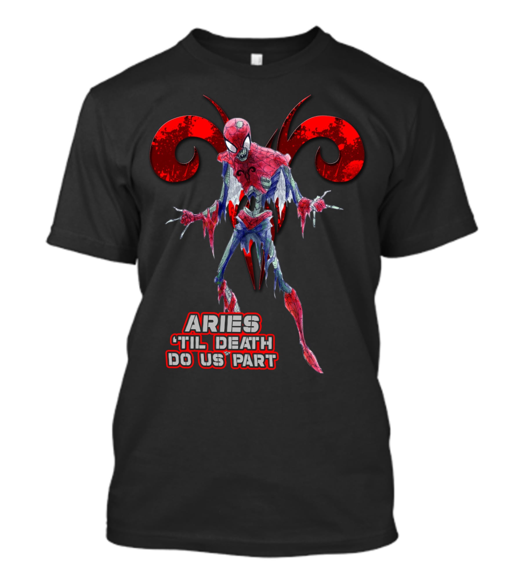 Spiders Aries 'Til Death Do Us Part Marvel Fans T-Shirt