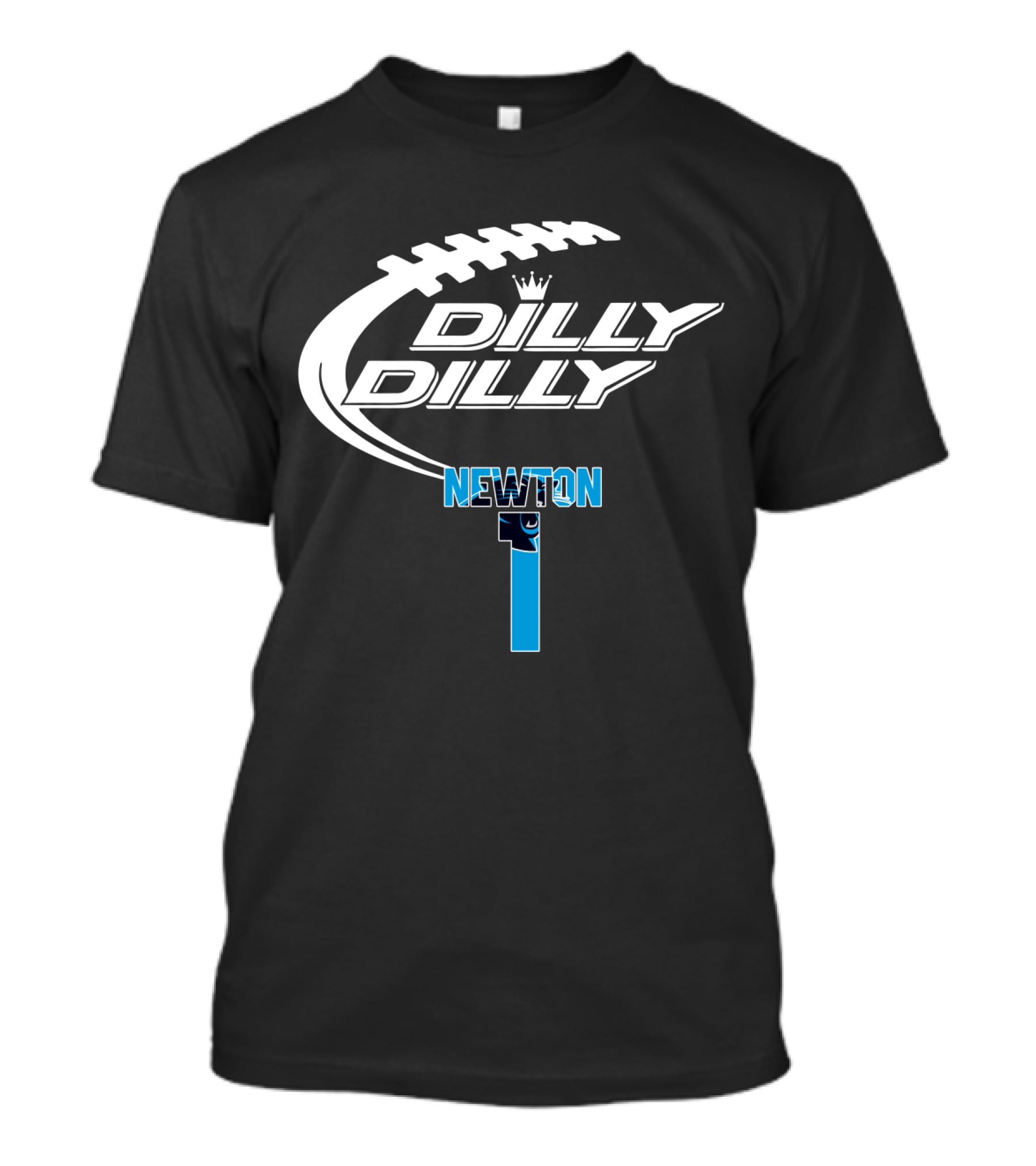 Carolina Panthers Cam Newton Number 1 Dilly Dilly T-Shirt