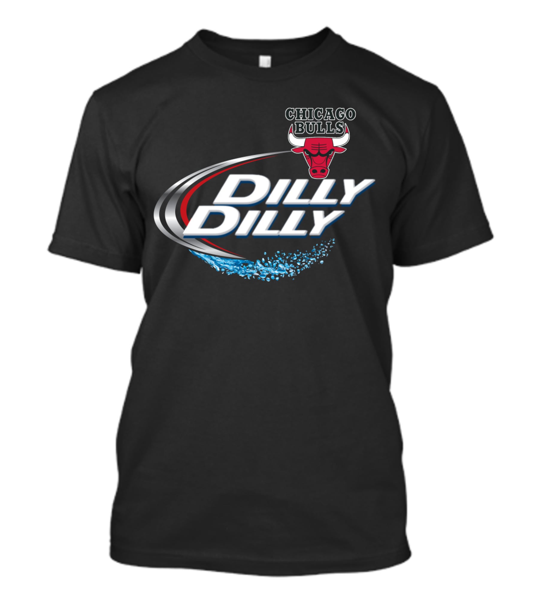 Chicago Bulls Dilly Dilly Fans Splash T-Shirt