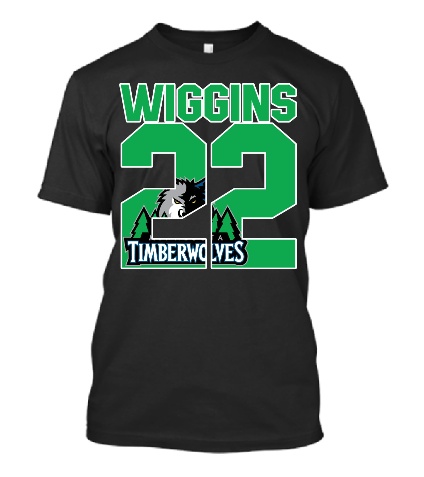 Wiggins 22 Minnesota Timberwolves T-Shirt