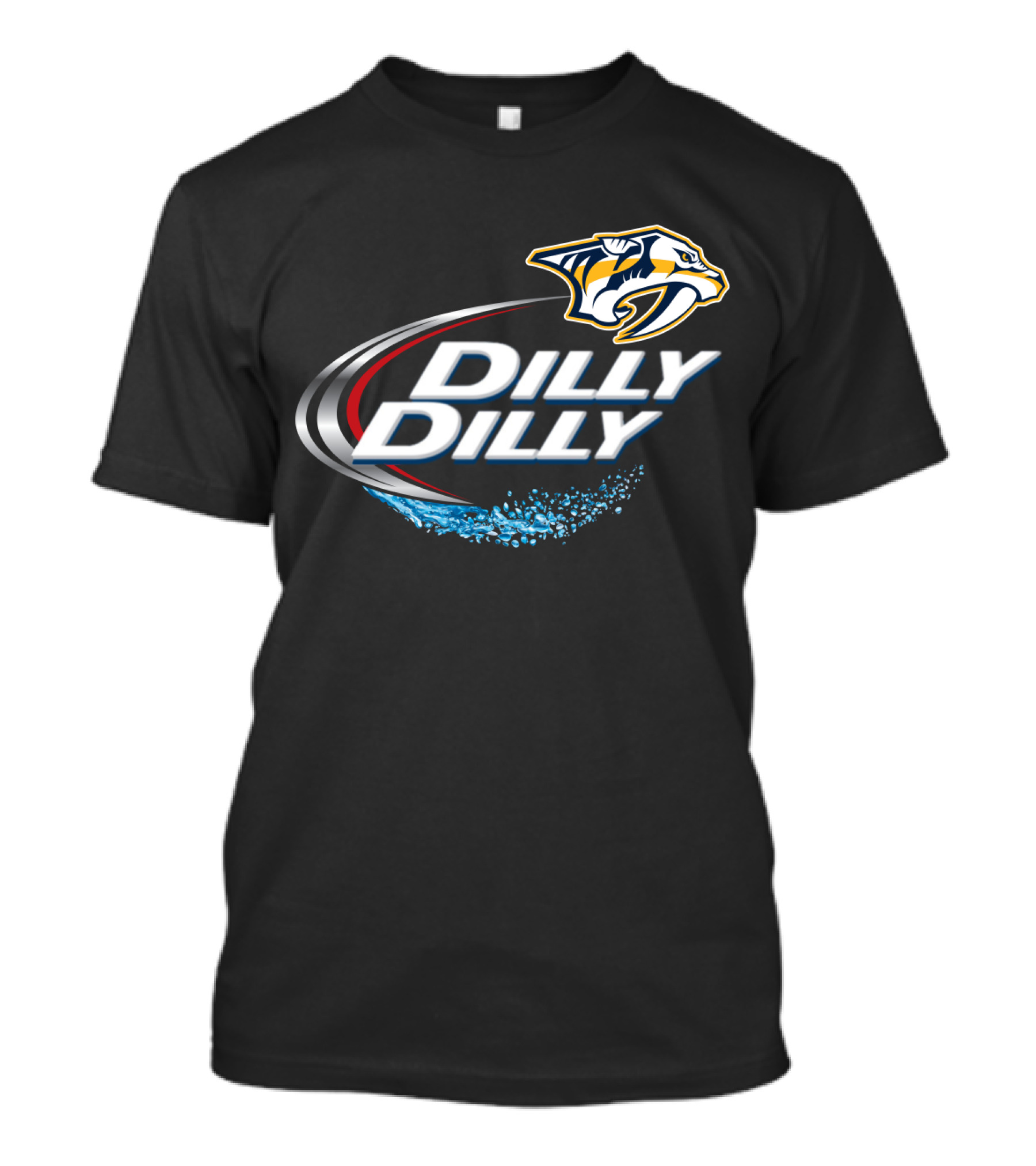 Nashville Predators Dilly Dilly Logo For NHL Fan T-Shirt