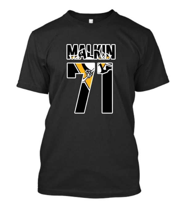 Malkin 71 Pittsburgh Penguins NHL Hockey Player T-Shirt