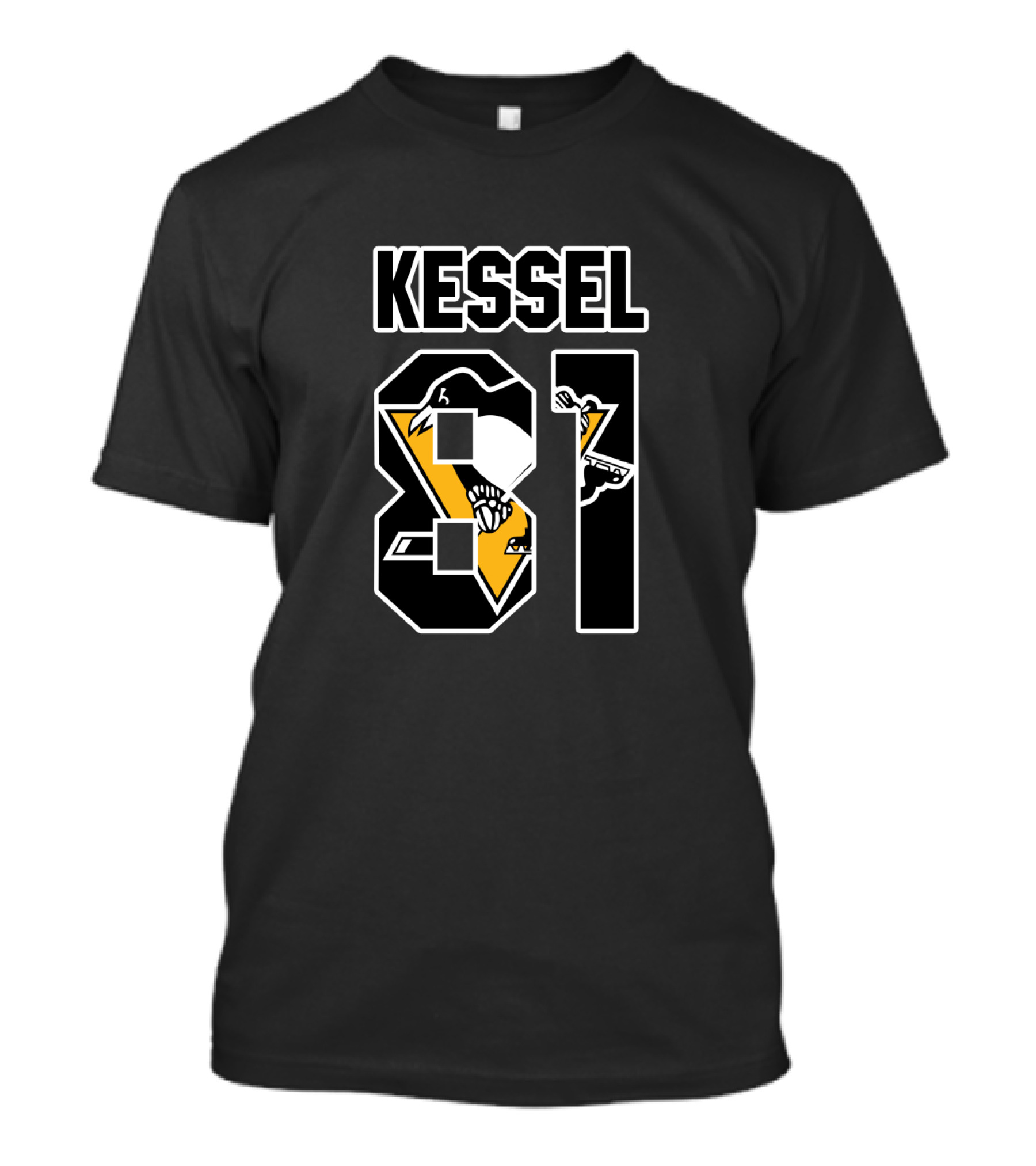 Kessel 81 Pittsburgh Penguins NHL Hockey Player Graphic With Team T-Shirt
