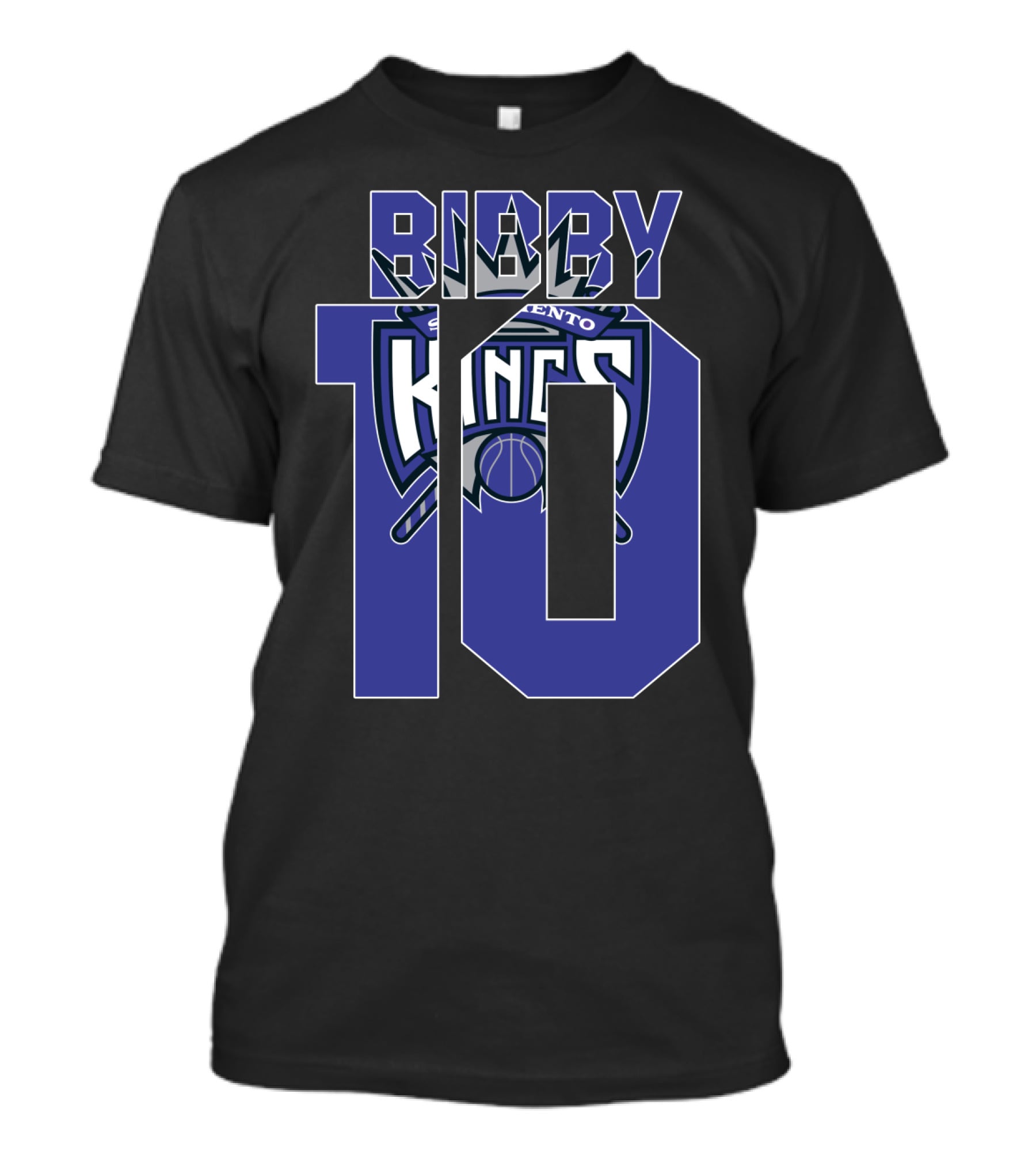 Sacramento Kings Mike Bibby 10 Nba Basketball Fan T-Shirt