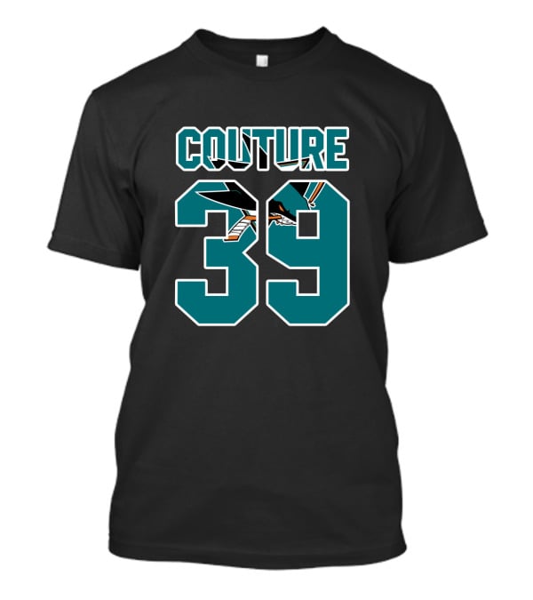 San Jose Sharks Couture 39 NHL Hockey T-Shirt